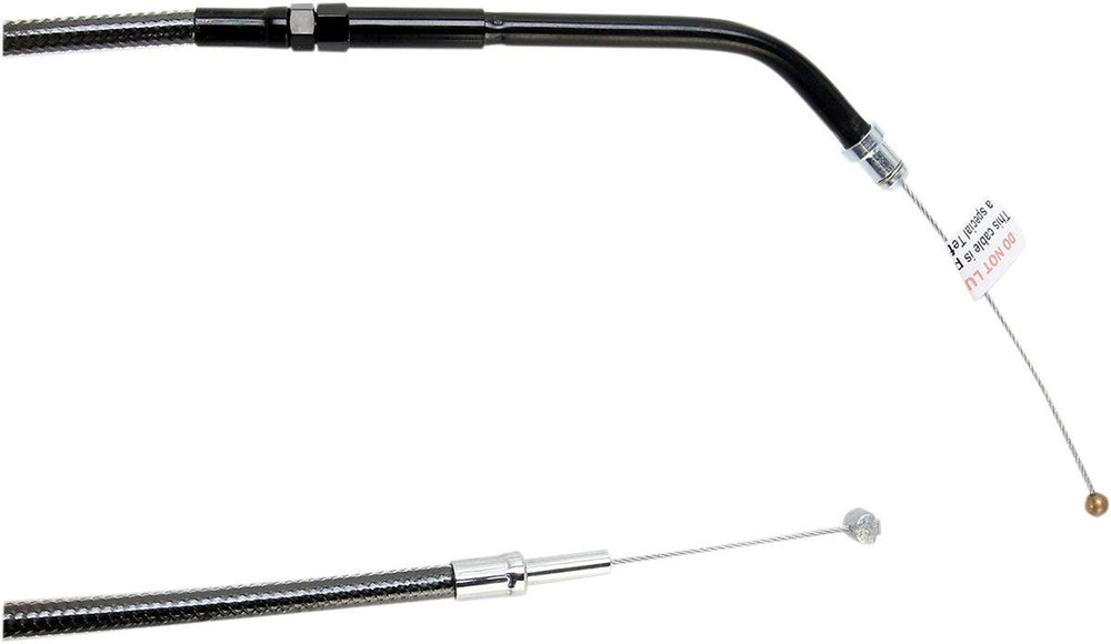 Magnum Shielding  Pearl Braided Throttle Idle Cable For Harley Davidson XL 1200 C 2007-2020 81 cm (31-7 8") - Black