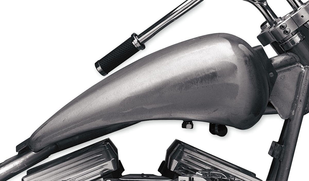 Drag Specialties One Piece 2" Extended Gas Tank For Harley Davidson FXR1340 1986-1994 - Raw