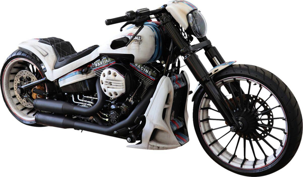 Cult Werk Radiator Grill For Harley Davidson FXSB 1690 2013 - Black