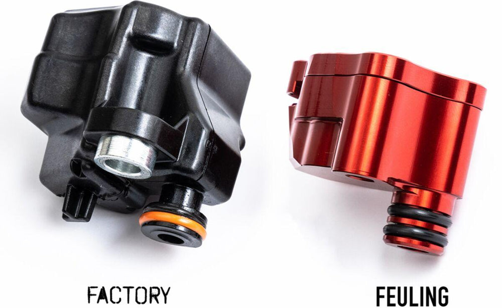 Feuling Parts Cylinder Head Breathers For Harley Davidson FLDE 1750 2018-2020 - Red