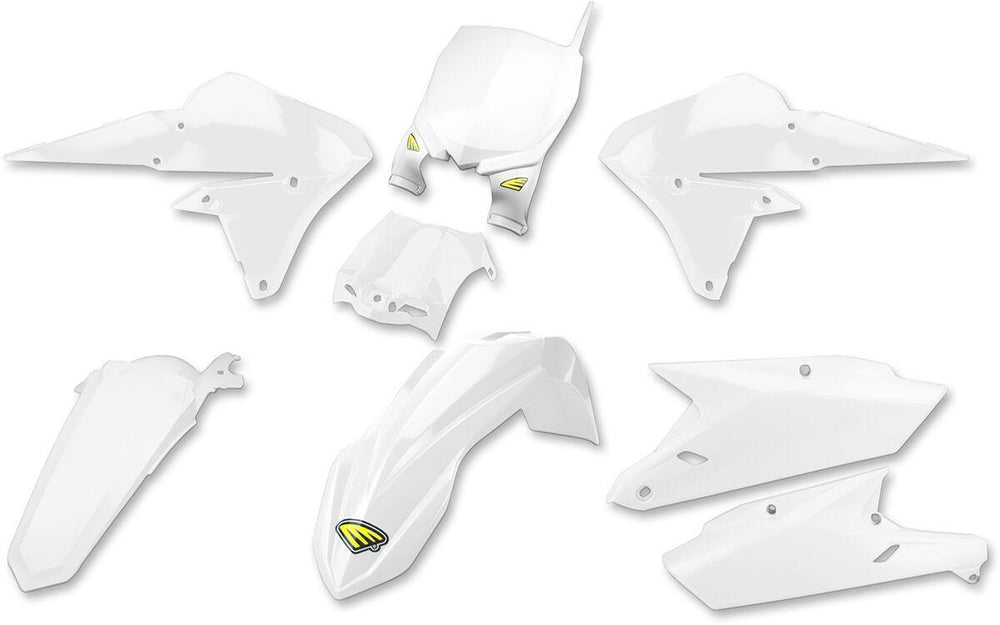 Cycra Powerflow Plastics Kit For Yamaha YZF450 2014-2017 - White