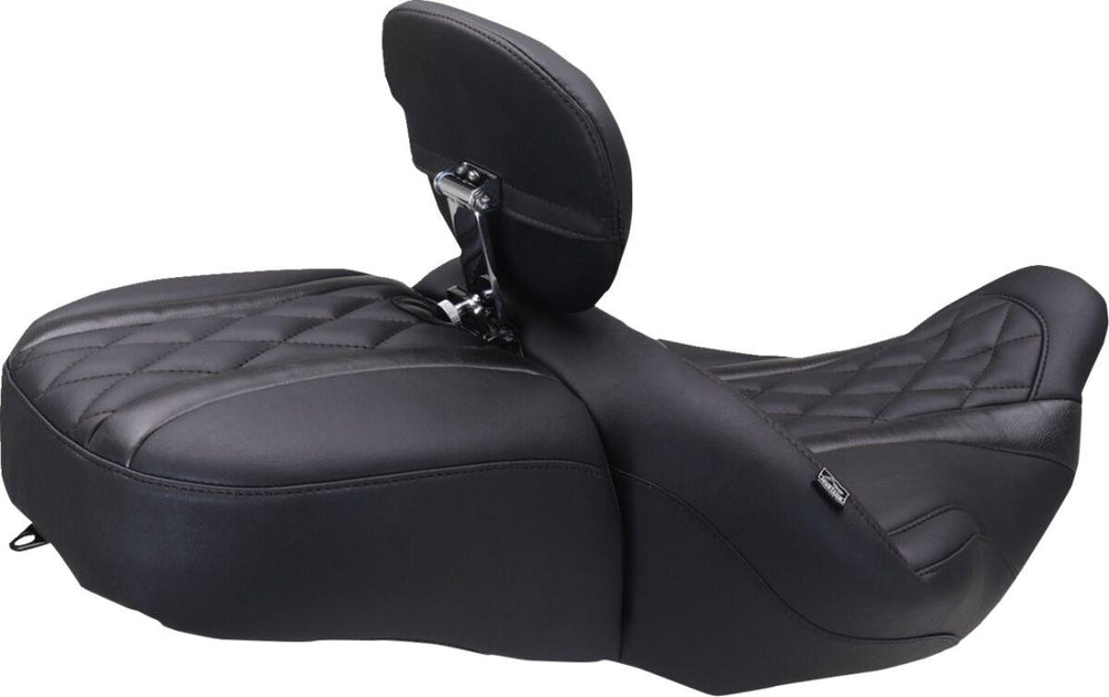 Mustang Deluxe Touring Seat For Harley Davidson FLHX 1923 ABS 2024-2026 - Black