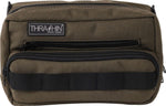 Thrashin Supply Co Handlebar Bag Plus Green/Orange - 12.5cm (5") x 22.9cm (9") x 10 cm (4")