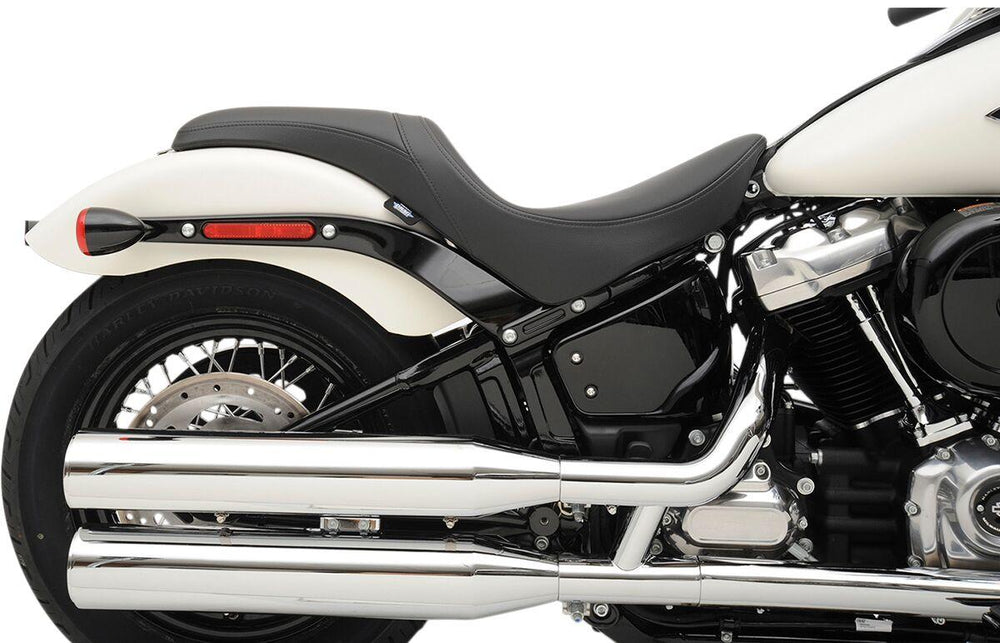 Drag Specialties Predator Seat For Harley Davidson FLDE 1750 2018-2020 Smooth - Black