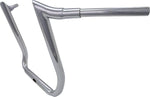 LA Choppers 1-1/2" Grande Prime Ape Hanger Handlebar For Harley Davidson FLHT 1750 ABS 2019-2022 40.5 cm (16") - Chrome