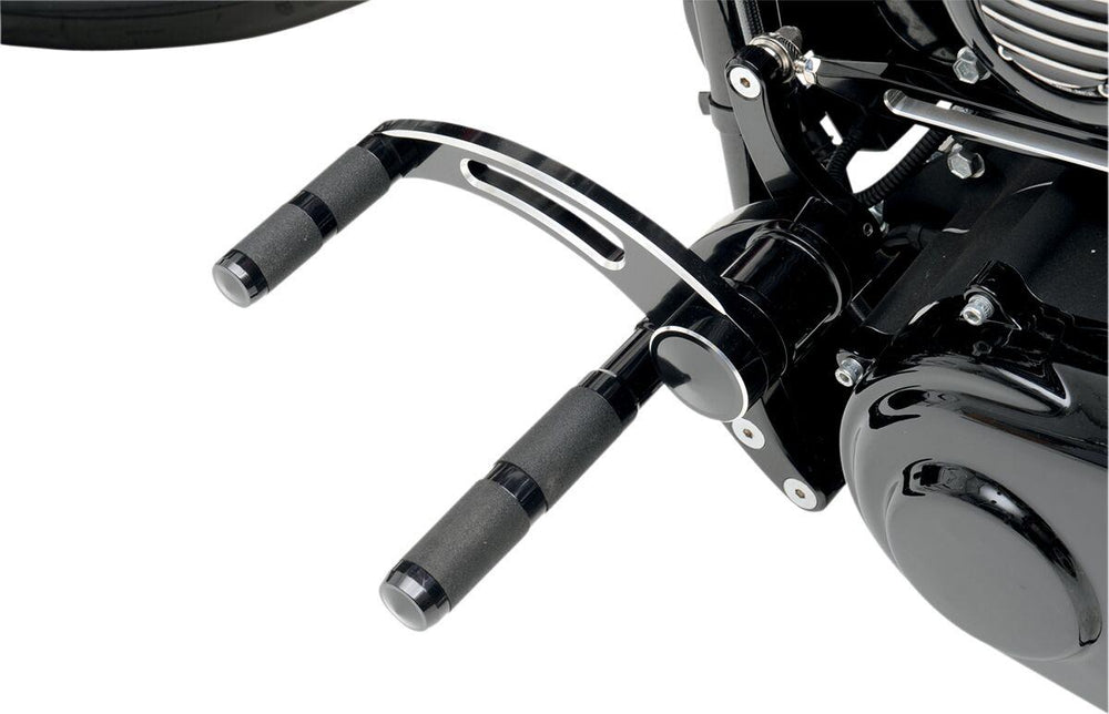 Accutronix Forward Controls For Harley Davidson FLD 1690 2012-2013 Slotted - Black