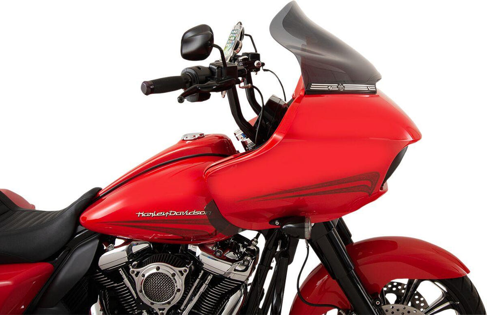 Klock Werks Sport Flare Windshield For Harley Davidson FLTRK 1868 2020-2024 35.5 cm (14") - Dark Smoke
