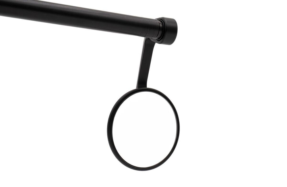 Gilles Moon Barend Mirror Round M12 For Suzuki GSX-8R 800 ABS 2024-2026 - Black