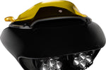 Klock Werks Kolor Flare Sport Windshield For Harley Davidson FLTRK 1868 2020-2024 15 cm (6") - Yellow