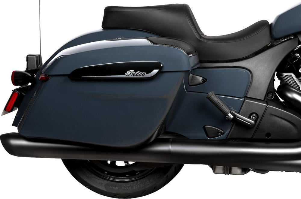 Drag Specialties Freedom Touring Smooth Seat For Indian Challenger 108 ABS 2020-2025 - Black