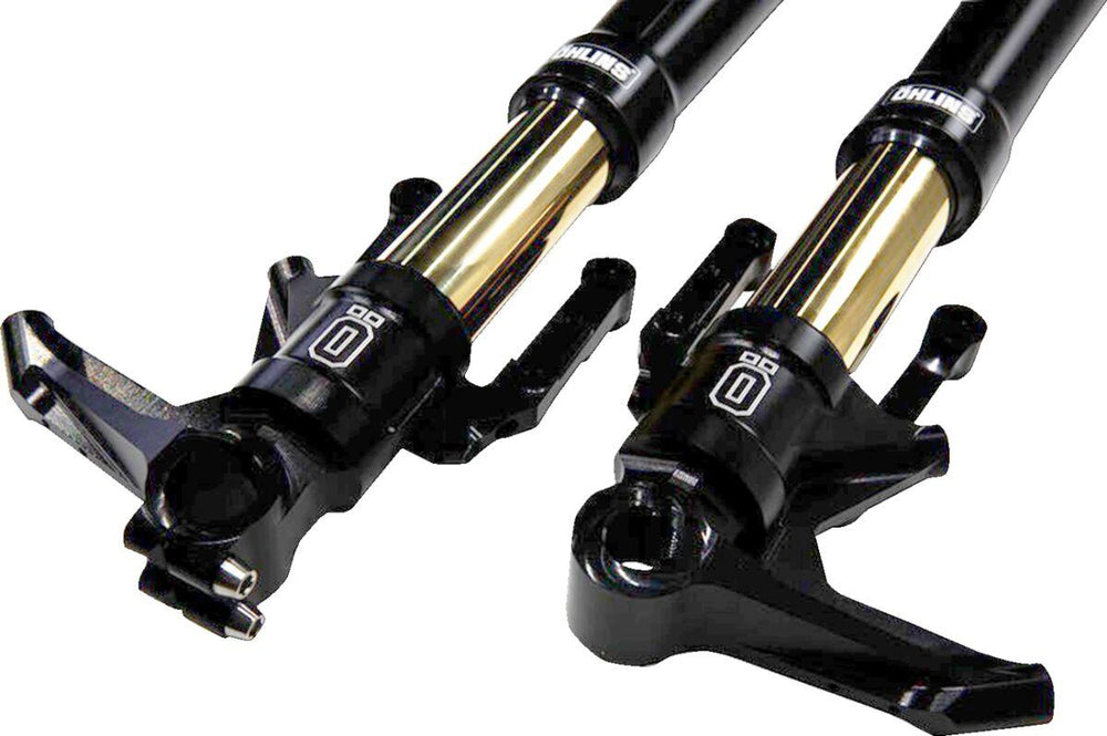 Ohlins Line Forks For Harley Davidson FLHXSE 1977 2023-2024 - Black