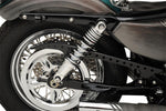 Drag Specialties Premium Ride-Height Adjustable Shocks For Harley Davidson XL 1200 C 2004-2020 Rear 305.00 mm (12.00") - Black Chrome