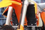 AXP Xtreme Radiator Guards For KTM EXC250 2017 - Black/Silver