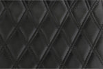Drag Specialties Extended Reach Predator III Black Stitching Seat For Harley Davidson FLHR 1340 1997-1998 - Black