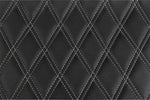 Drag Specialties Extended Reach Predator III Double Diamond Seat For Harley Davidson FLHR 1340 1997-1998 - Black