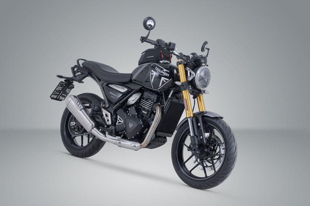 SW Motech V-LOC Side Carrier Right For Triumph Scrambler 400 X ABS 2024-2026 - Black