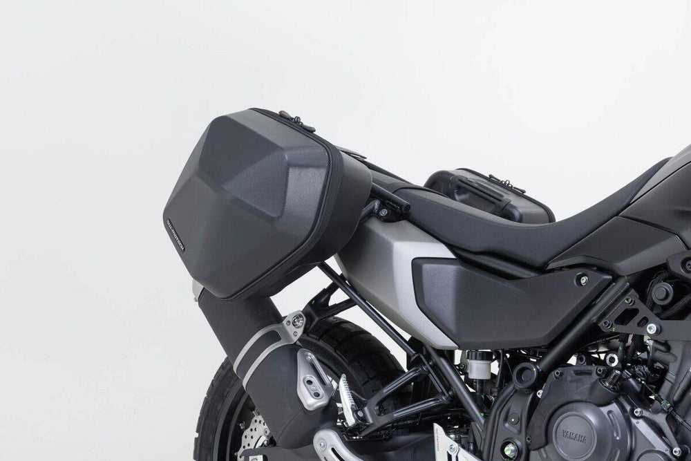 SW Motech SLC Left Side Pannier Carrier For Yamaha XTZ 690 2019-2022 - Black