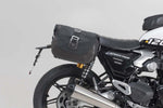SW Motech Legend Gear LC2 Side Pannier Bag System For Triumph Speed Twin 1200 2024-2025 Black/Brown