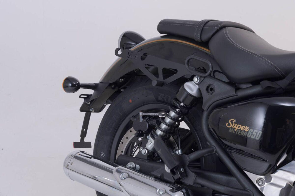 SW Motech SLH Side Pannier Carrier For Royal Enfield Super Meteor 650 ABS 2023-2024 Right - Black
