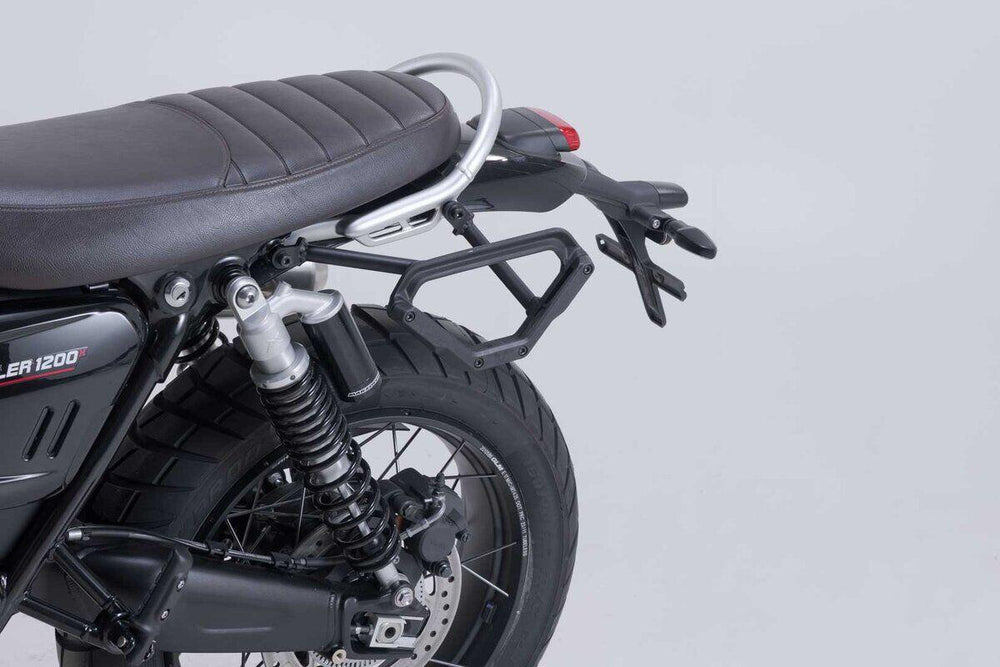SW Motech V-LOC Side Carrier Left For Triumph Scrambler 1200 X 2025-2026 - Black
