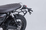 SW Motech V-LOC Side Carrier Left For Triumph Scrambler 1200 X 2025-2026 - Black