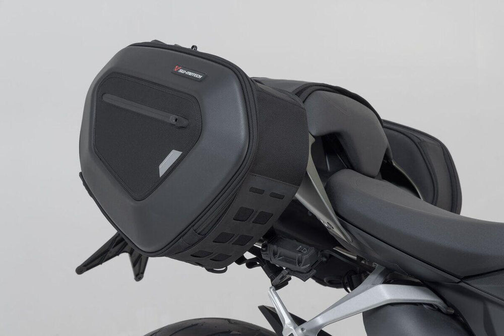 SW Motech Pro Blaze H Saddlebag Set with EDGE protection For Ducati Streetfighter V2 955 ABS 2022-2024 - Black