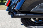 S&S Cycle 4" Broadhead Silencers For Indian Challenger 108 ABS 2020-2025 - Black