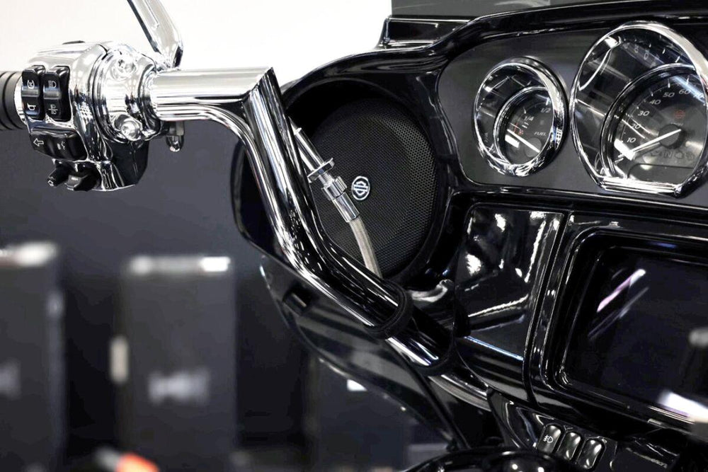 Fat Baggers Inc. EZ Install Kit For Harley Davidson FLHX 1923 2024-2026 30.5cm (12") - Chrome