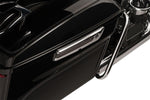 Ciro LED Saddlebag Hinge Covers For Harley Davidson FLH 1868 ABS 2021 - Chrome/Grey/Smoke