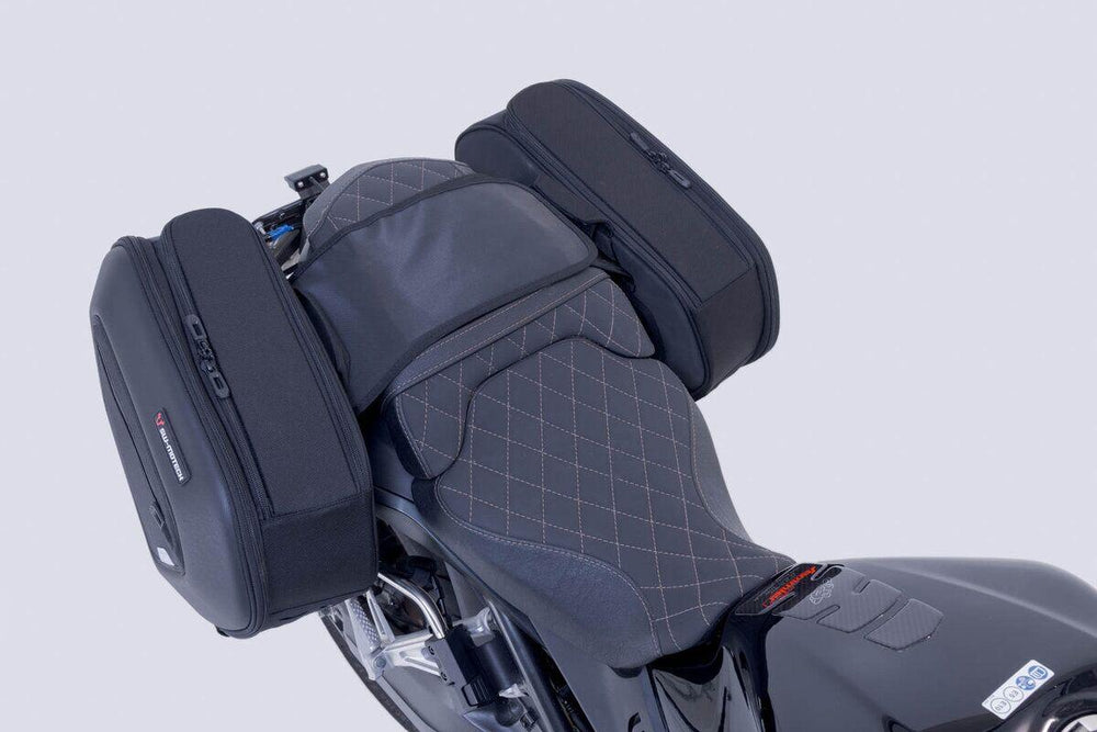 SW Motech Pro Blaze H Saddlebag Set with EDGE protection For Honda CB 650 R 2019-2026 - Black