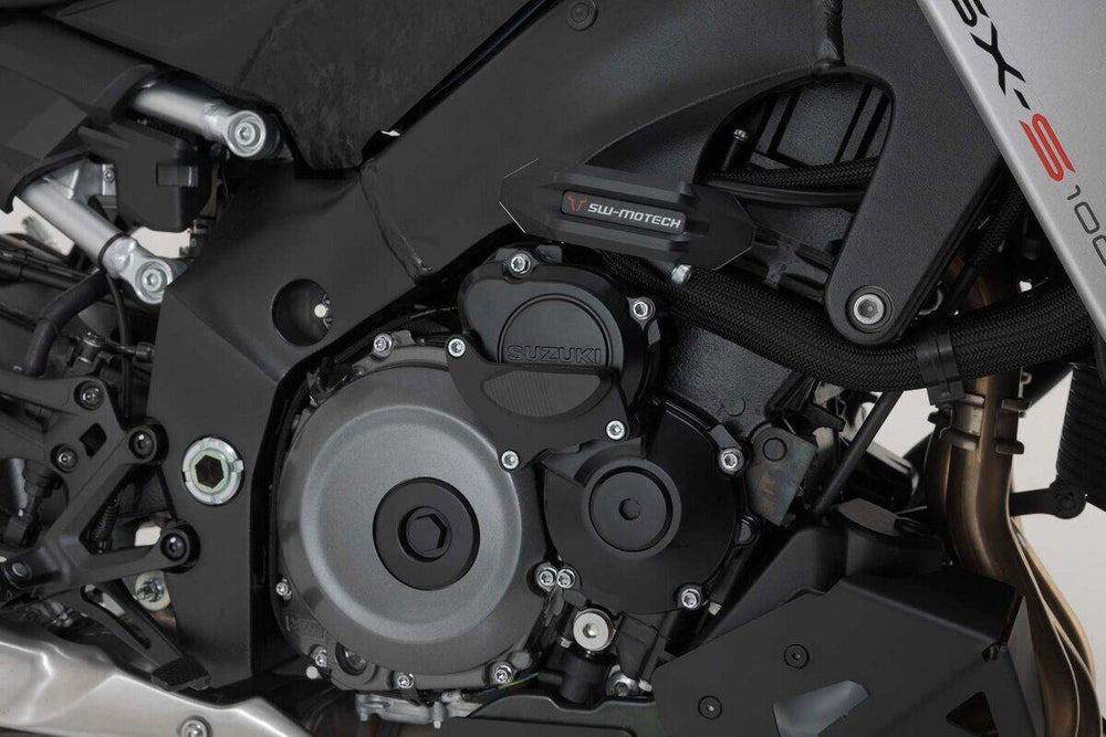 SW Motech Upper Crash Bars For Suzuki GSX-S 1000 2015-2016 - Black