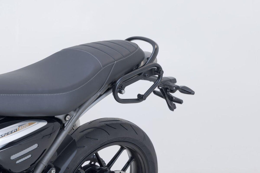 SW Motech SLC Left Side Carrier For Triumph Scrambler 400 X 2024-2025 - Black