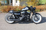 Cult Werk Rear Fender Cafe With Seat For Harley Davidson XL 1200 C 2004-2020 Rear - Black