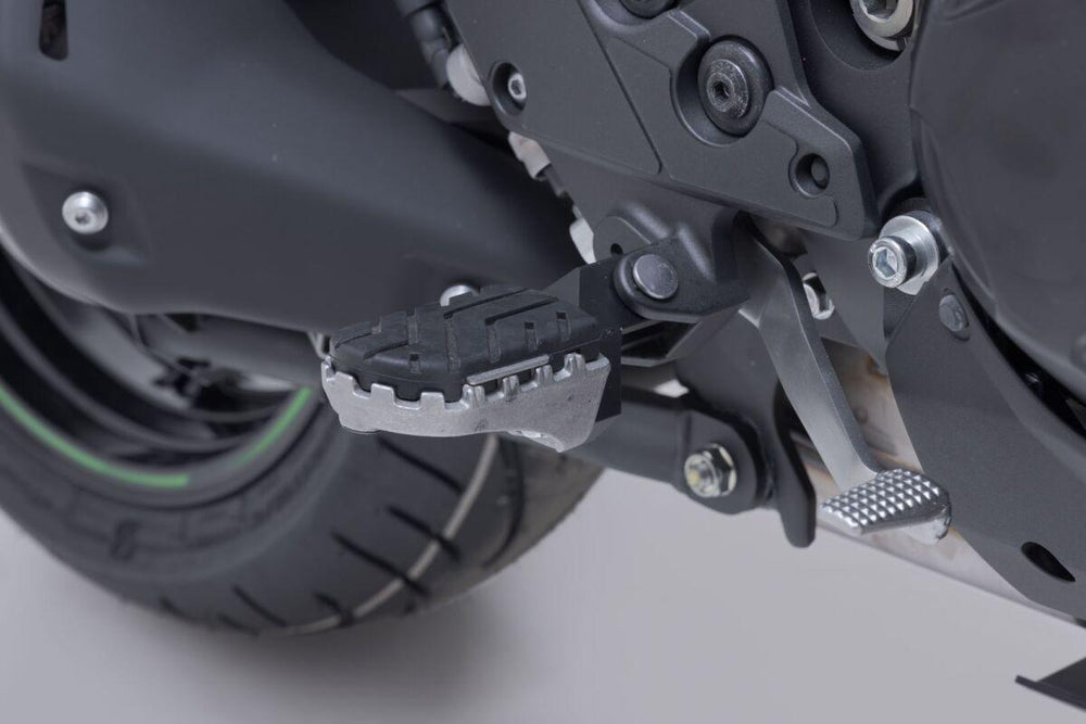 SW Motech ION Footpegs For Kawasaki KLZ 1100 2025-2026 - Black