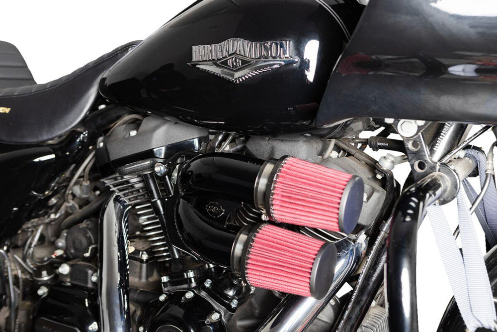 S&S Cycle Tuned Induction Air Cleaner Kit For Harley Davidson FLDE 1750 2018-2020 - Black