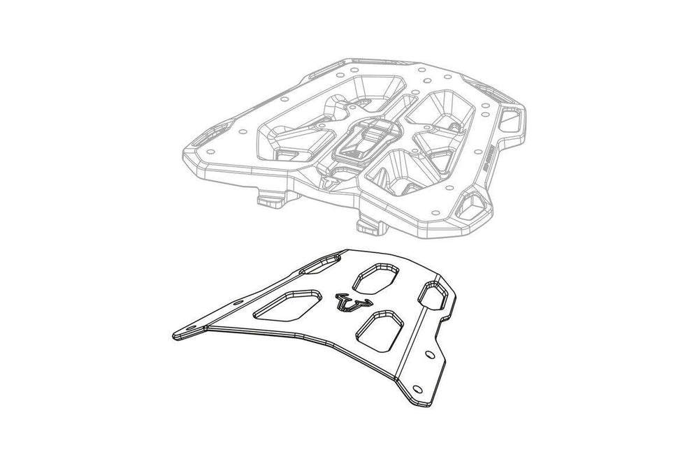 SW Motech Street Rack For BMW R 1300 R ABS 2025-2026 - Black
