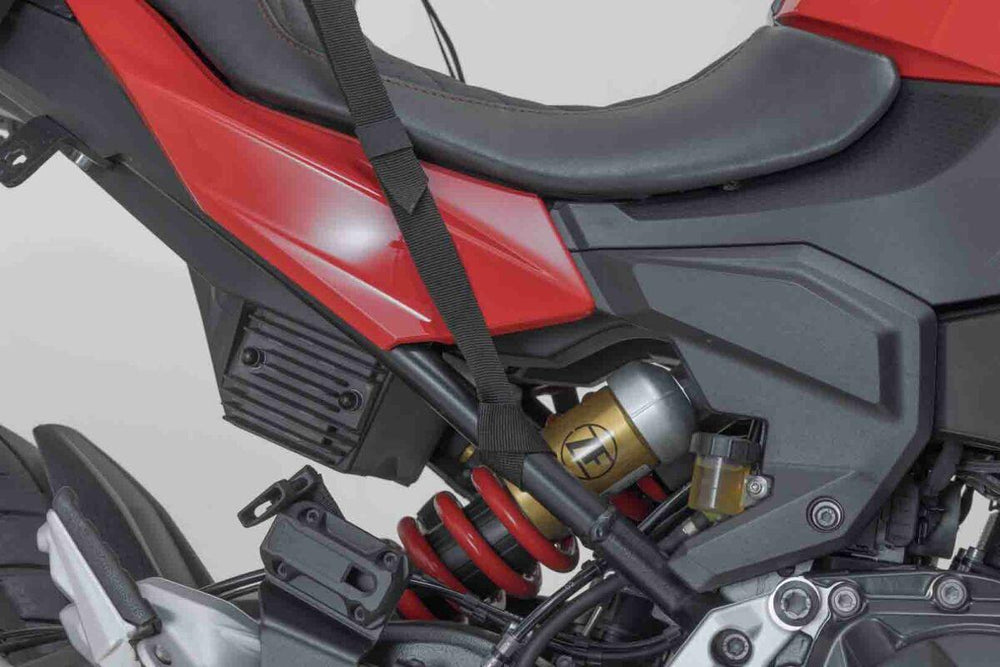 SW Motech Drybag 700 Tail Bag For Ducati 1098 2007-2008 - Black Grey