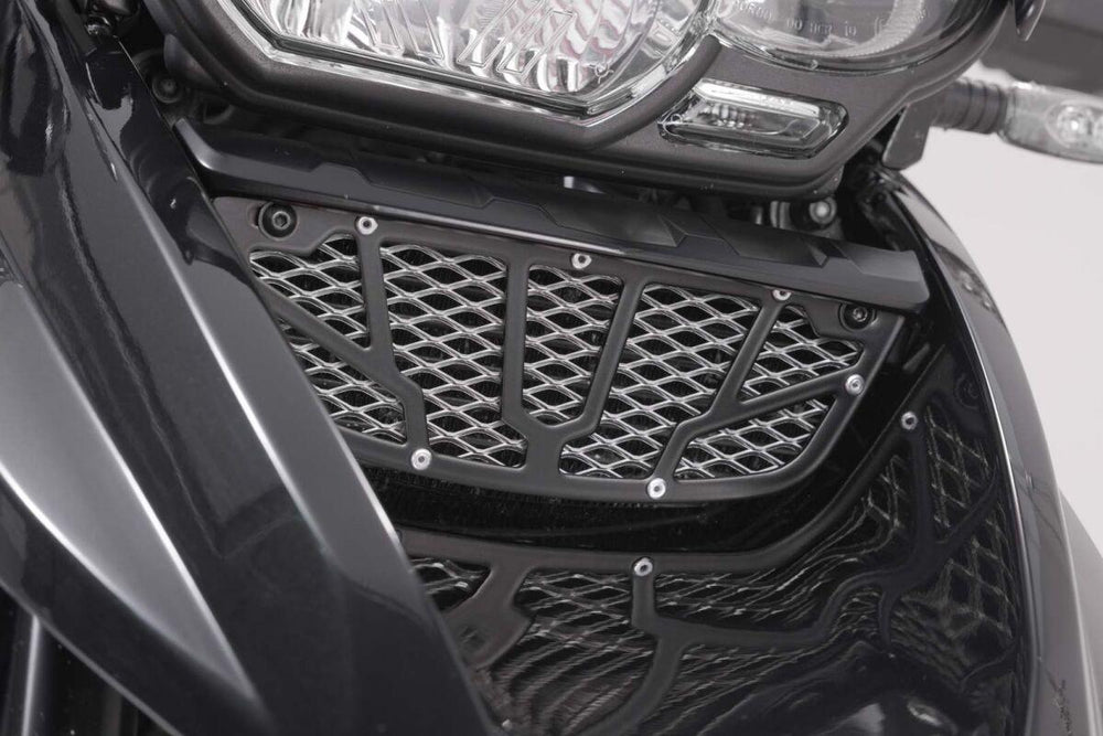 SW Motech Oil Cooler Guard For BMW R 1200 GS 2008-2013 - Black Silver