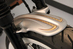 Cult Werk Front Fender Old School For Harley Davidson XL 1200 X 2010-2015 Front - Gloss Black