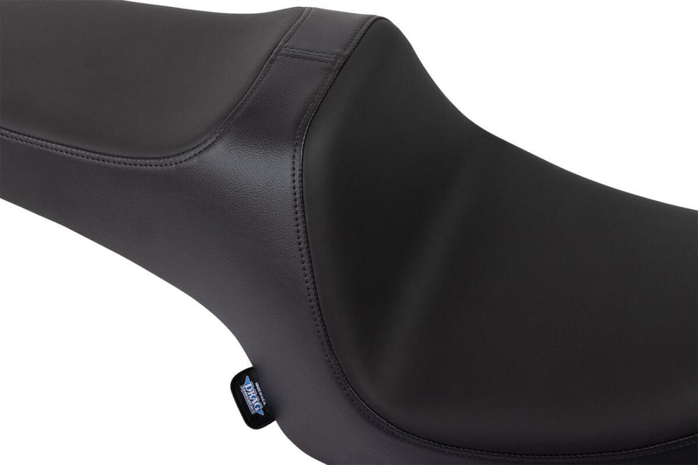 Drag Specialties Predator III Smooth Seat For Indian Challenger 108 ABS 2020-2025 - Black