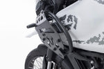 SW Motech SLC Left Side Carrier For Original Crash Bars For Royal Enfield Himalayan 450 2024-2025 - Black