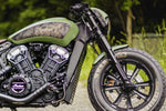 Cult Werk Front Fender Old School For Indian Scout 1250 2024-2025 Front - Gloss Black