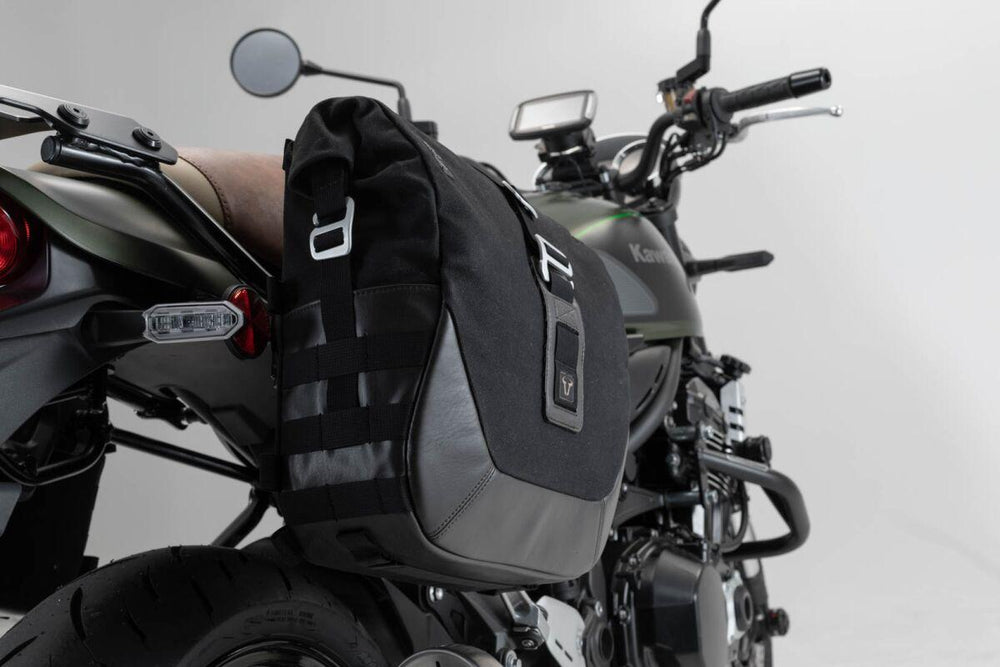 SW Motech Legend Side Pannier Bag System LC For Kawasaki Z 900 2022 - Black Brown