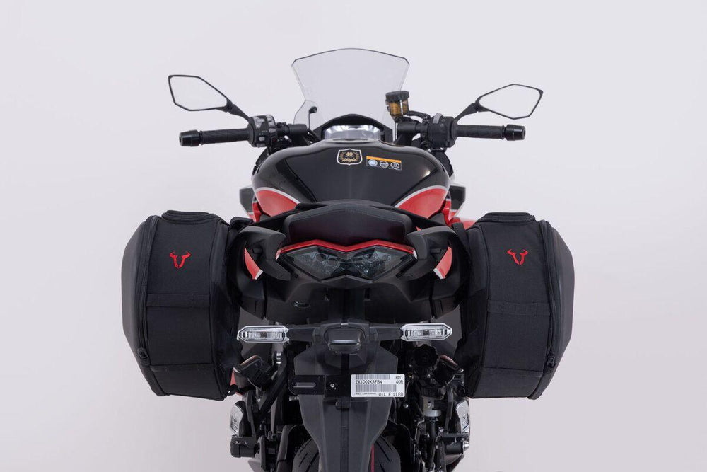 SW Motech Pro Blaze H Saddlebag Set For Kawasaki Ninja 1000SX 2011-2024 - Black