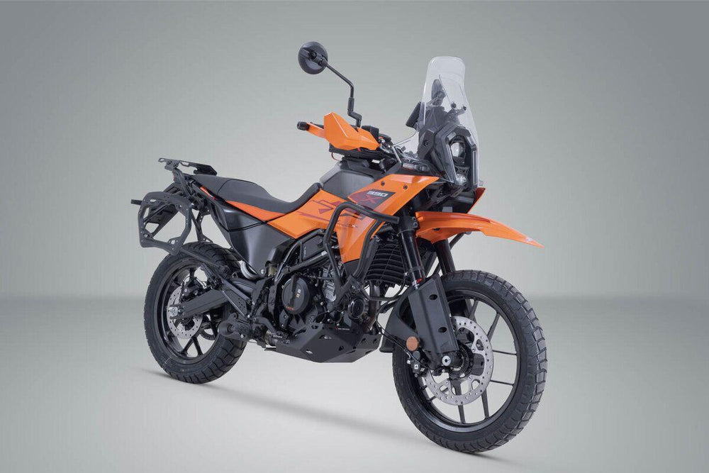 SW Motech Pro Side Pannier Carrier Set (Left & Right) For KTM Adventure 390 ABS 2020-2024 - Black