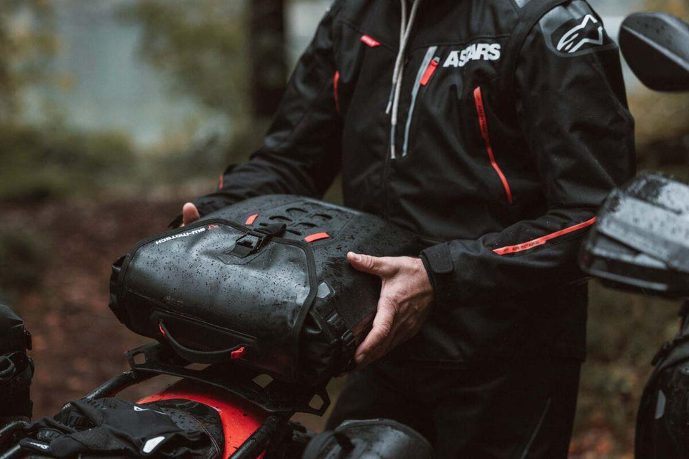 SW Motech SysBag WP M with Adapter Plate For Husqvarna 701 Enduro 2016-2024 Left - Black