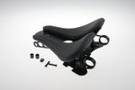 Cult Werk Swing Old School Saddle For Harley Davidson XL 1200 C 1996-2020 - Black