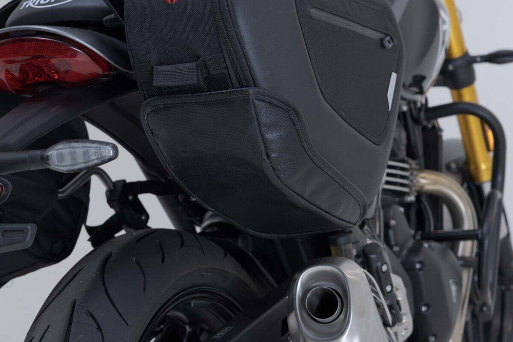 SW Motech Pro Blaze H Saddlebag Set With Heat Guard For Triumph Scrambler 400 X 2024 - Black