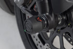 SW Motech Front Axle Slider Set For Ducati Diavel 1260 2020-2022 Front - Black