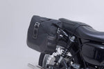SW Motech Legend Gear LC2 Side Pannier Bag System For Kawasaki Meguro S1 230 2025 - Black/Brown